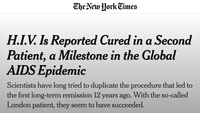 HIV cure New York Times | Learn Cytometry HIV cure New York Times